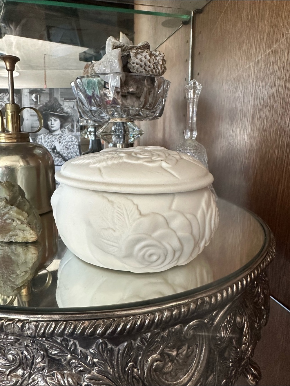 Vintage Porcelain Trinket Box